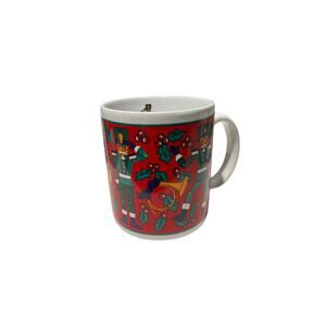 Riviera Van Beers 1993 Limited Edition Signature Christmas Nutcracker Cup Mug